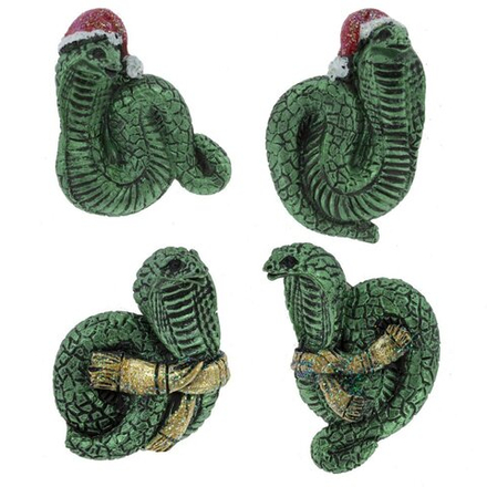 GAEM Магнит "Змея", L4 W2 H6 см, 4в.