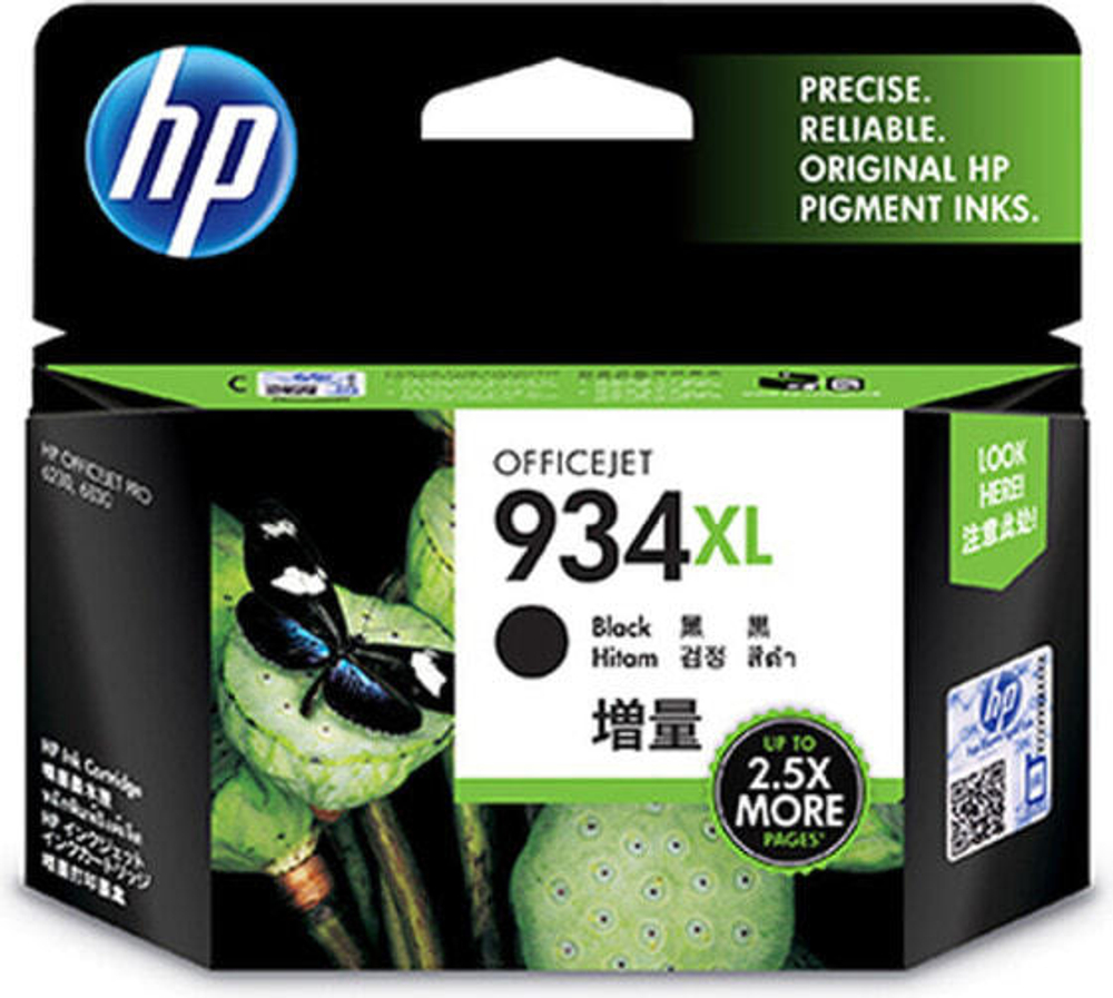 Картридж струйный черный HP 934XL