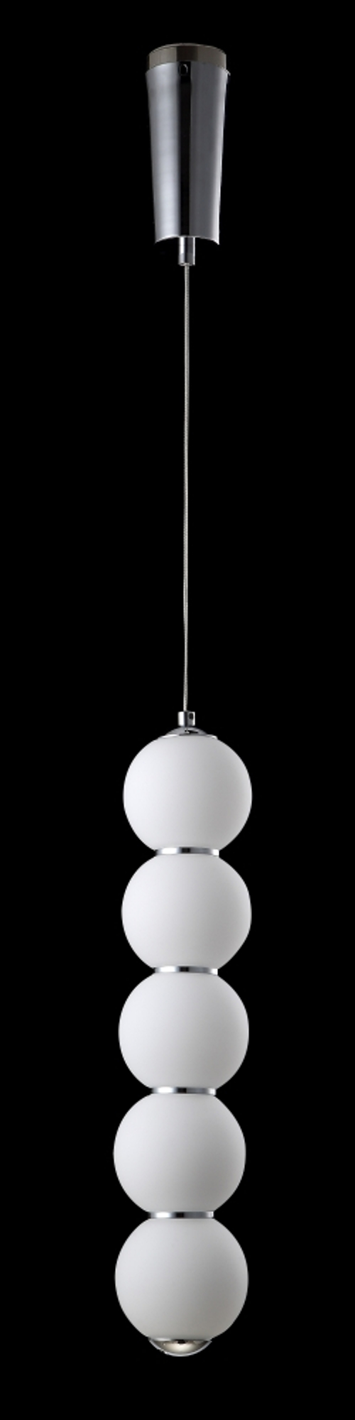 Светильник подвесной Crystal Lux DESI SP5 CHROME/WHITE