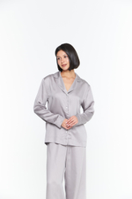 Пижама из тенселя с кантом - размер S