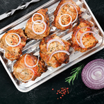 Форма алюмининевая с отверстиями, внешний раз 342*228мм, дно 328*214мм, выс 24мм. 150шт/кор. 1400мл (для БАРБЕКЮ) 65мкм