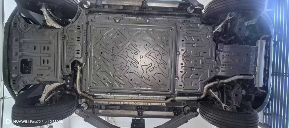 Защита днища для BYD Leopard 7 Ti 2025+ Леопард защита картера защитный обвес