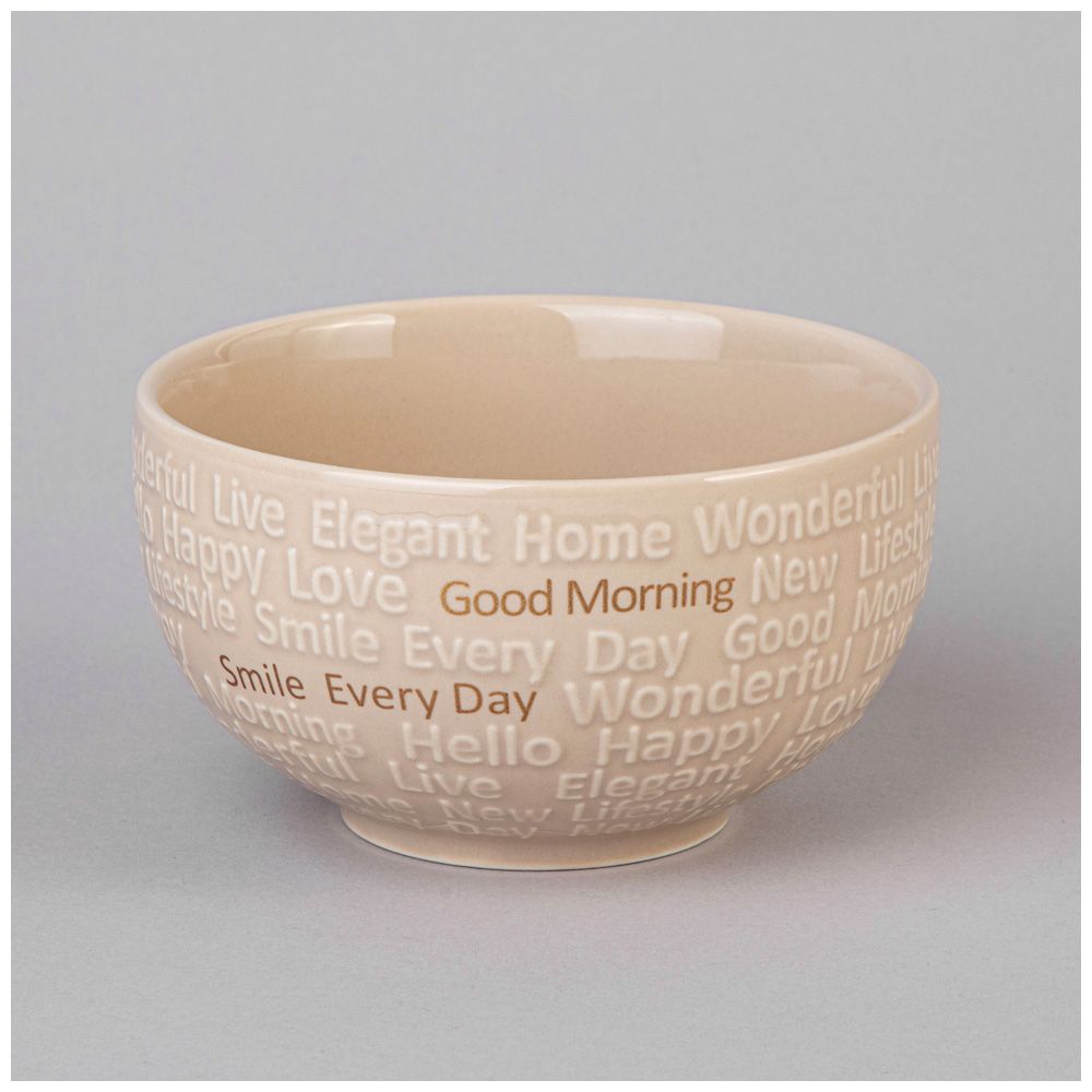 НАБОР САЛАТНИКОВ LEFARD "GOOD MORNING" НА МЕТАЛЛ. ПОДСТАВКЕ 4 ШТ. 11.5*6 СМ 330 МЛ МИКС ЦВЕТОВ