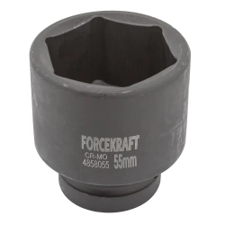 Головка ударная 1'', 55мм (6гр.) FORCEKRAFT FK-4858055