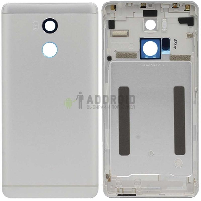 Задняя крышка для Xiaomi Redmi 4 Pro Silver