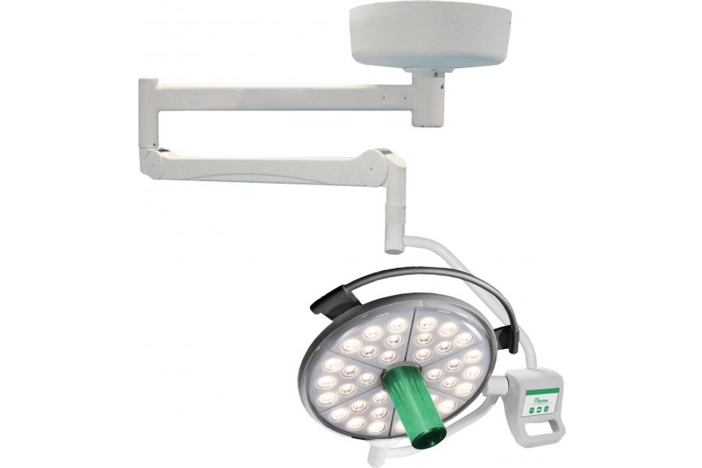 Потолочный одноблочный светодиодный операционный светильник Паналед-120 с видеокамерой HD