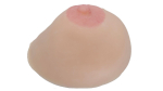 Большой протез молочной железы - 1 шт. (Цвет: телесный)