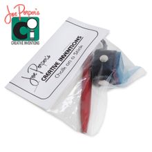 Держатель для мела Joe Porper`s Chalk On A Stick алюминий/кожа бордовый