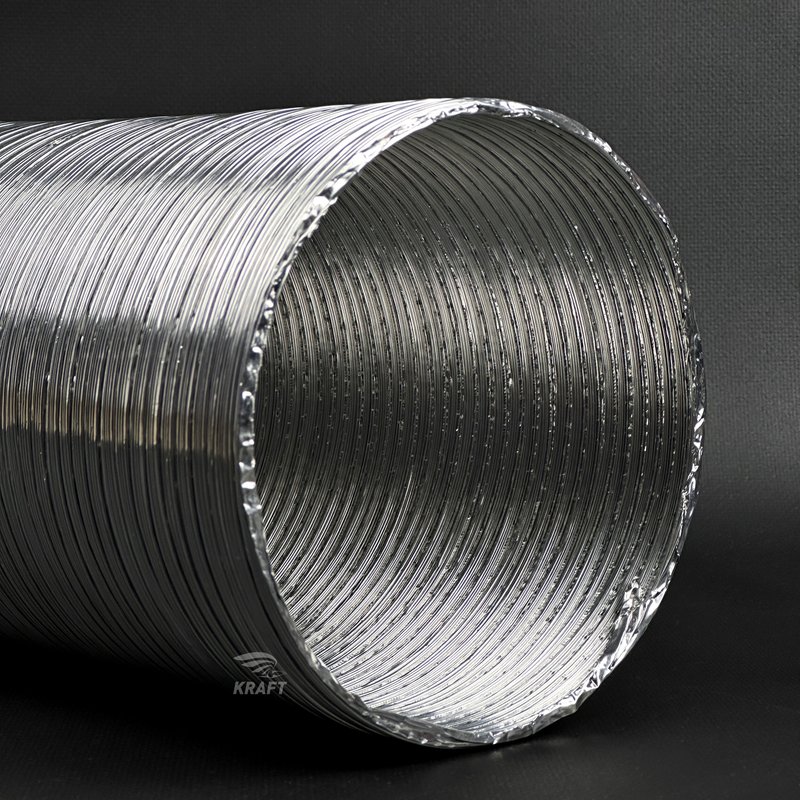 Воздуховод алюминиевый полужёсткий ВПА-200 d=200 стандарт