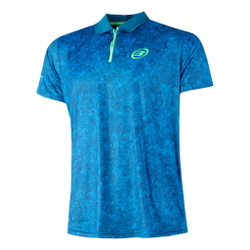 Мужское теннисное поло Bullpadel Matei Polo Men - Blue
