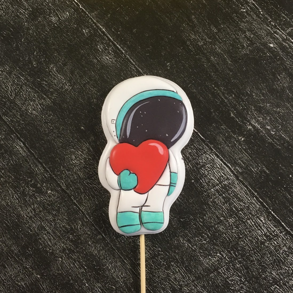 Космонавт №1 с сердцем