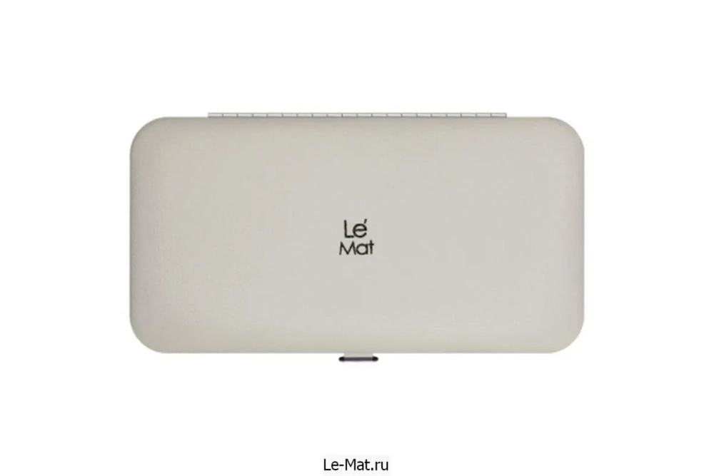 Магнитный кейс для пинцетов Le maitre Vegan White
