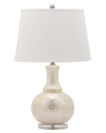 Настольная лампа с перламутром “Ная”