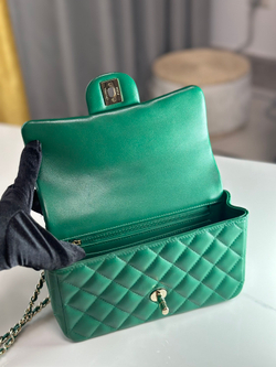 Chanel Mini Flap Bag with Top Handle 20 cm