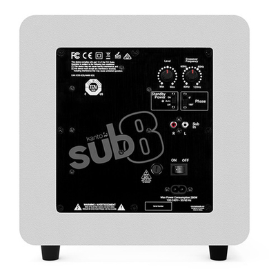 Kanto Audio Сабвуфер SUB8 300 Вт, белый