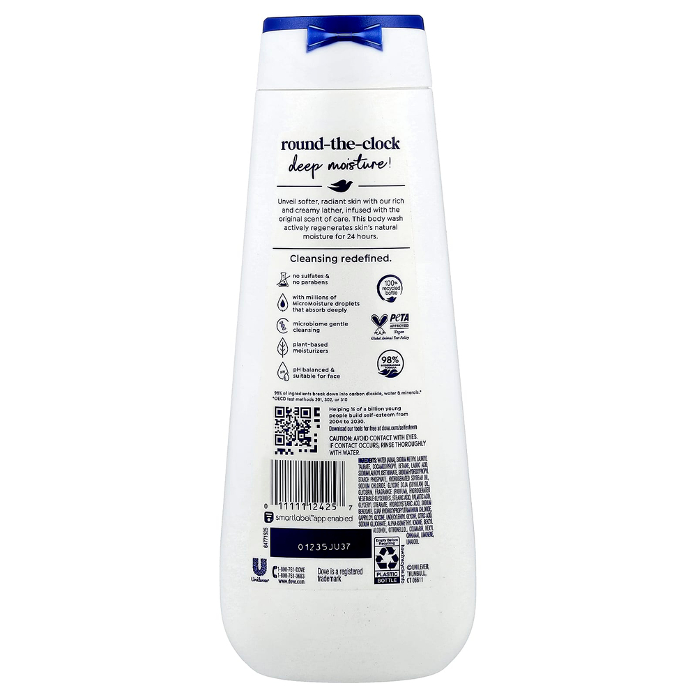 Dove, Питательный гель для душа Deep Moisture, 650 мл
