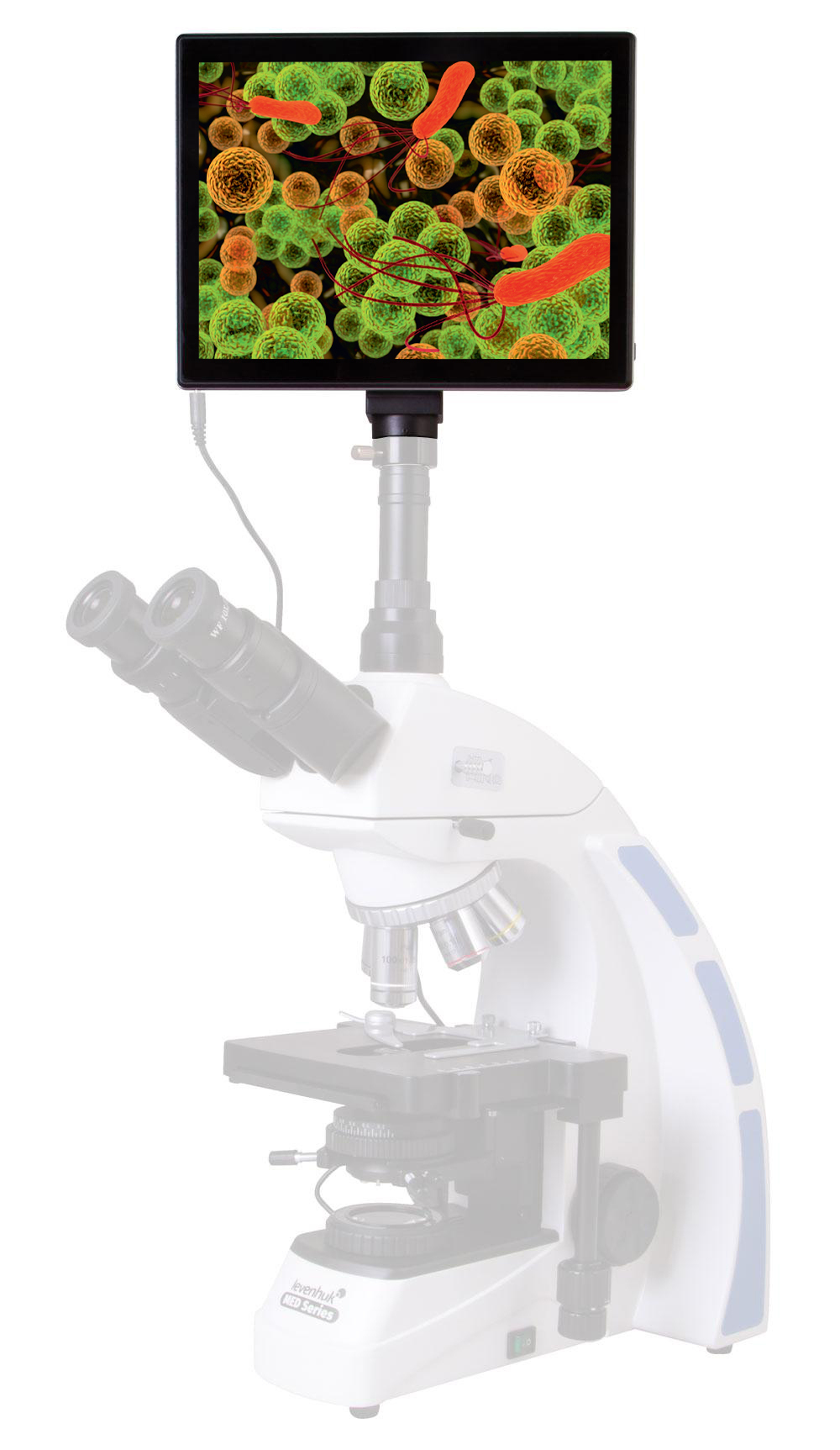 Камера цифровая Levenhuk MED 5 Мпикс с ЖК-экраном 9,4" для микроскопов