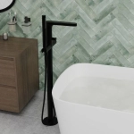 Смеситель для ванны WasserKRAFT Fulda 5221 черный матовый