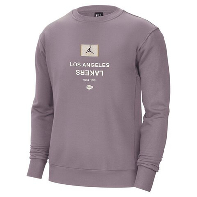 Толстовка Jordan NBA Los Angeles Lakers Sweatshirt Purple