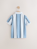 Поло для мальчика Next AJ4-748, Голубой, Белый