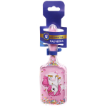 Расческа массажная детская «ФРАТТИ БУМ», единорожек Майло, форма прямоугольная, 20*6,5см (блистер Ультрамарин)