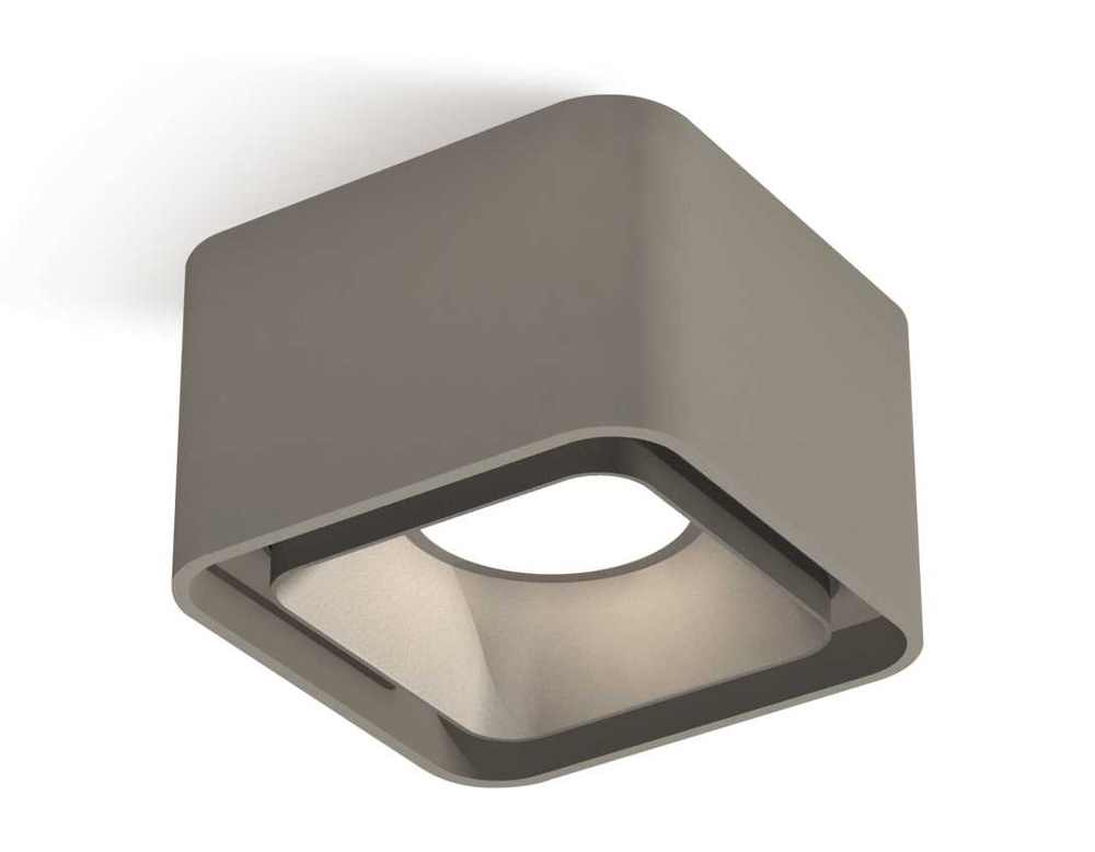 Комплект накладного светильника Ambrella light Techno Spot XS7834003 SGR/SSL серый песок/серебро песок (C7834, N7703)