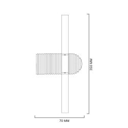 Светодиодный Настенный Светильник Leia D35 By Imperiumloft