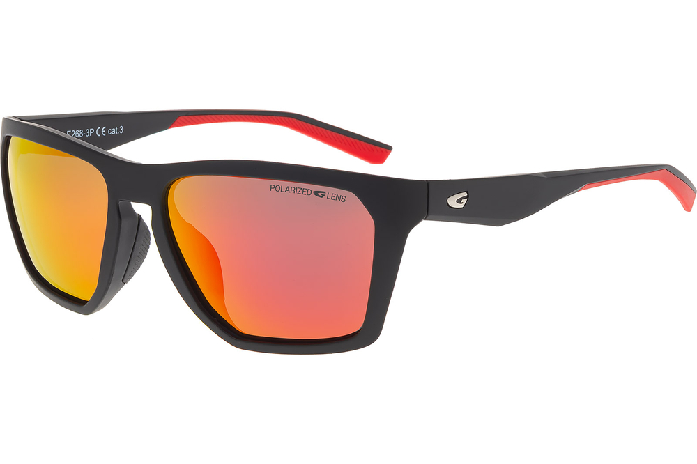Спортивные очки GOG Altiplano / Matt Black/Red / Polarized Reflex Black-Red