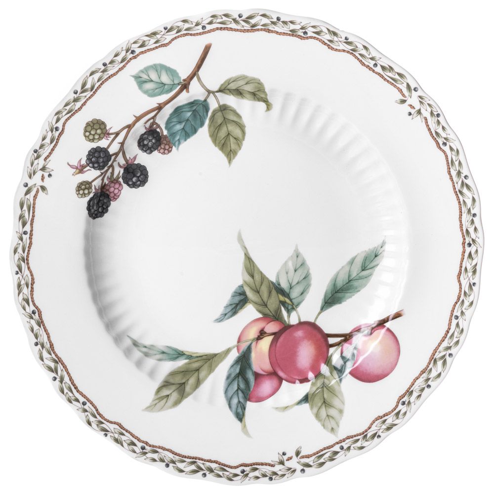 НАБОР ТАРЕЛОК ОБЕДЕННЫХ LEFARD "FRUIT GARDEN" 2 ШТ. 25,5 СМ (КОР=16НАБ.)