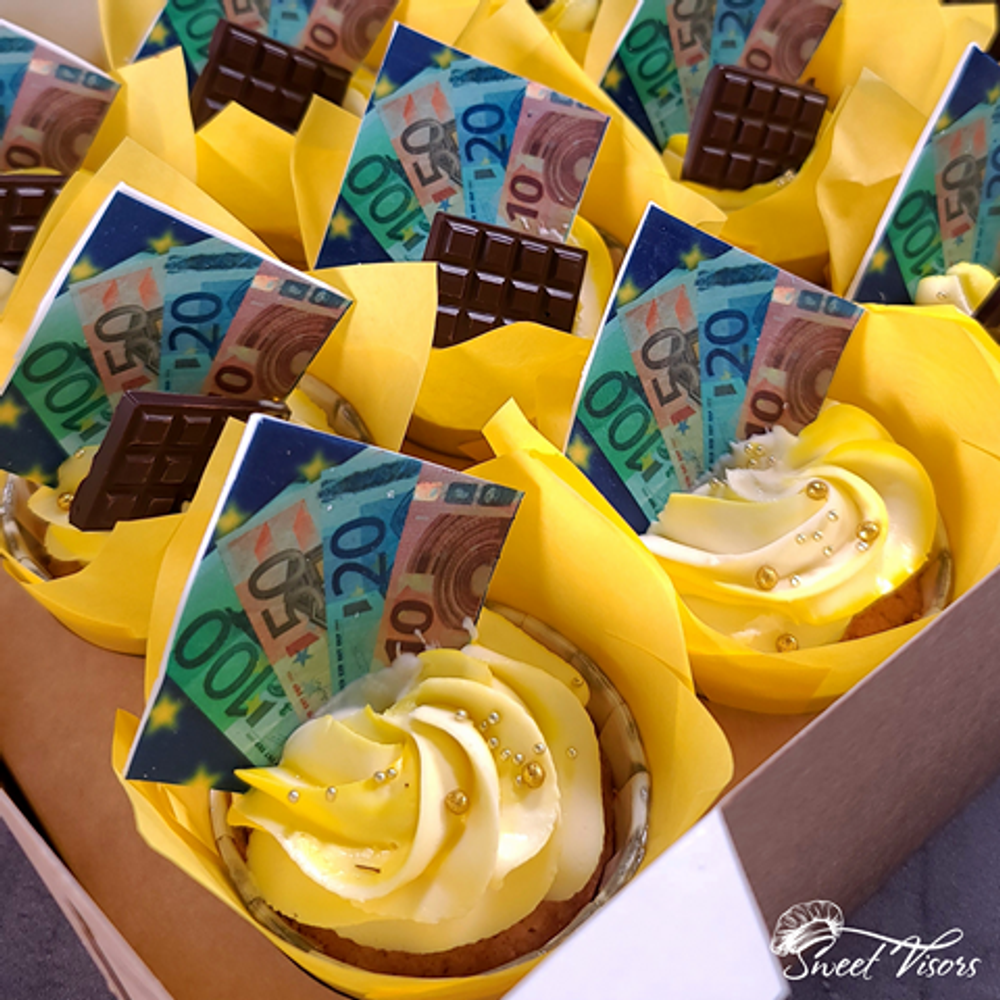 Капкейки Евро кондитерская Sweet Visors Сладкие Козырьки. Кондитер Светлана Дегтерева. Десерты ручной работы на заказ в СПБ. Мы создаем сладкие истории на любой вкус