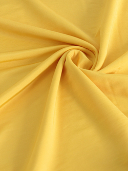 Микрофибра бельевая желтая матовая эластичная метражом Lauma (Латвия)