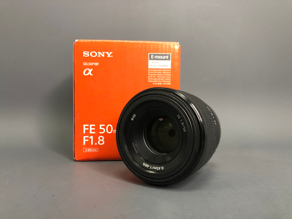 Sony 50mm 1.8 FE