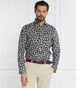 Льняная рубашка H-JOE BOSS BLACK - темно-синий(50514898)