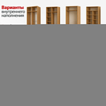Шкаф-купе Мелисса Белый 101/ Венге Цаво 3354  230*60*220