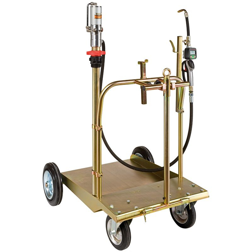 Передвижной комплект для раздачи масла из бочек 180-220 кг, насос 3:1, 14 л/мин, ECODORA (Италия)