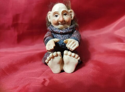 Статуэтка норвежский тролль-монах