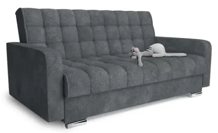 Прямой диван Мира, Серый