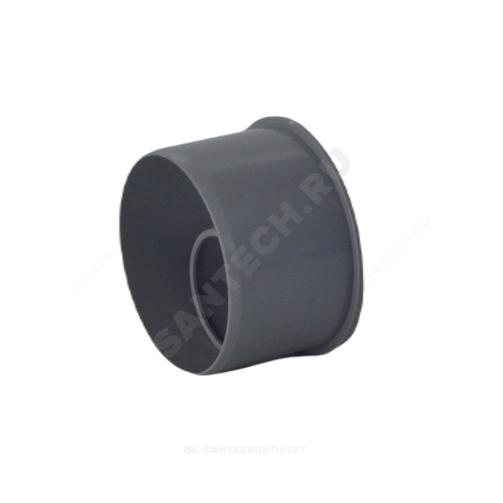 Переход PP-H эксцентрический короткий серый HT HTR Дн 110х50 б/нап в/к Ostendorf 115725