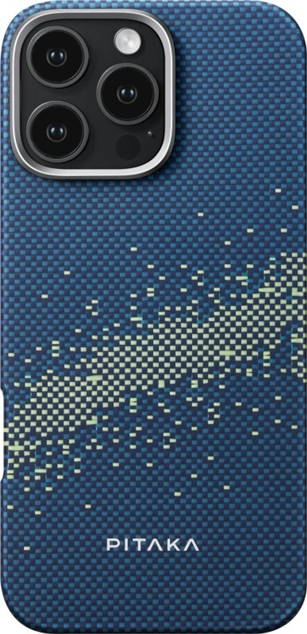 Чехол Pitaka для iPhone 16 Pro Tactive Woven case, Milky Way (KI1602PYG)