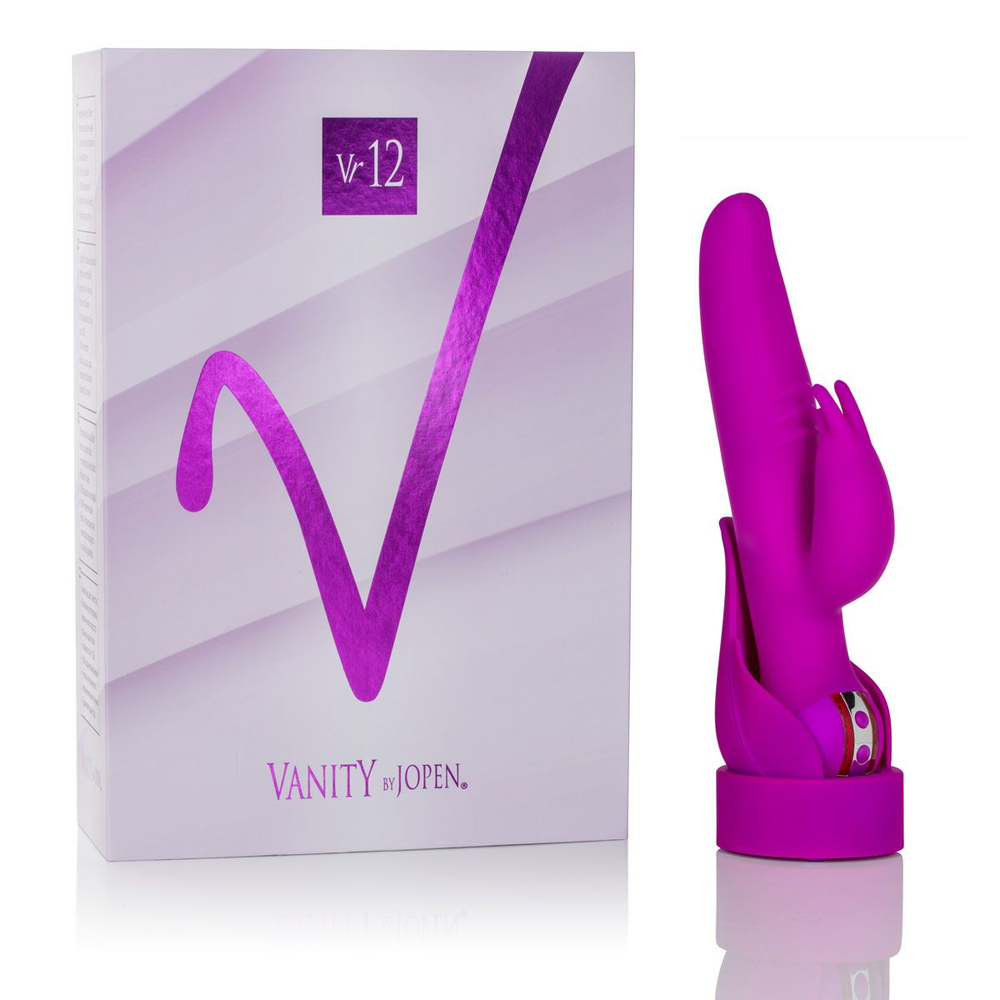 Эксклюзивный хай-тек вибратор VANITY BY JOPEN VR12 - 23,5 см. (Цвет: фиолетовый)