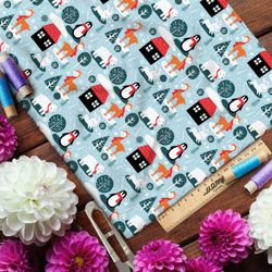 Ткань мембрана маленький городок северных животных