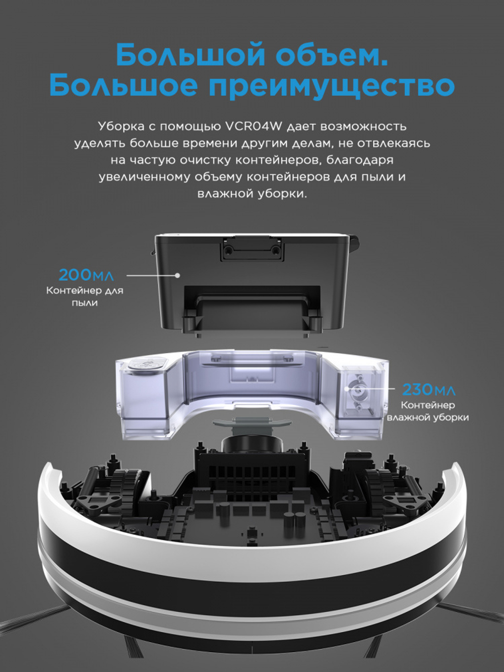 Робот-пылесос MIDEA VCR04W