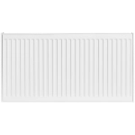 Радиатор панельный профильный ROMMER Compact тип 33 - 500x1000 мм (подкл.боковое, белый)