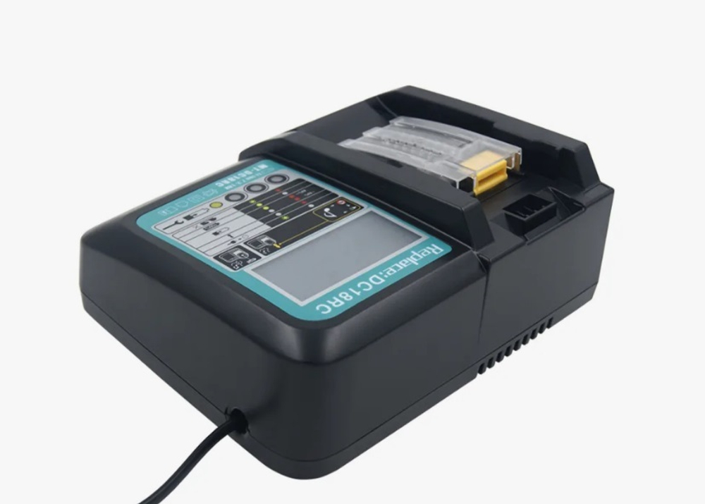 Устройство зарядное Li-ion батареи Makita (14.4-18-В, стакан, а: DC18RC) [Китай]