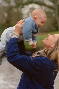 ZARA БРЮКИ ИЗ РЕЛЬЕФНОЙ ТКАНИ В КЛЕТКУ, ПЕСОЧНЫЙ/СИНИЙ