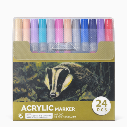 Маркеры Acrylic 24 шт