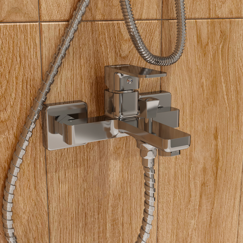 Смеситель для ванны с душем STWORKI Мосс S43100CR хром