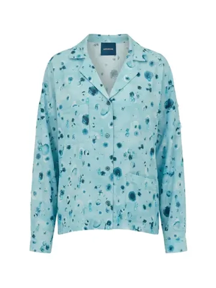 Рубашка пижамная DEW, голубой