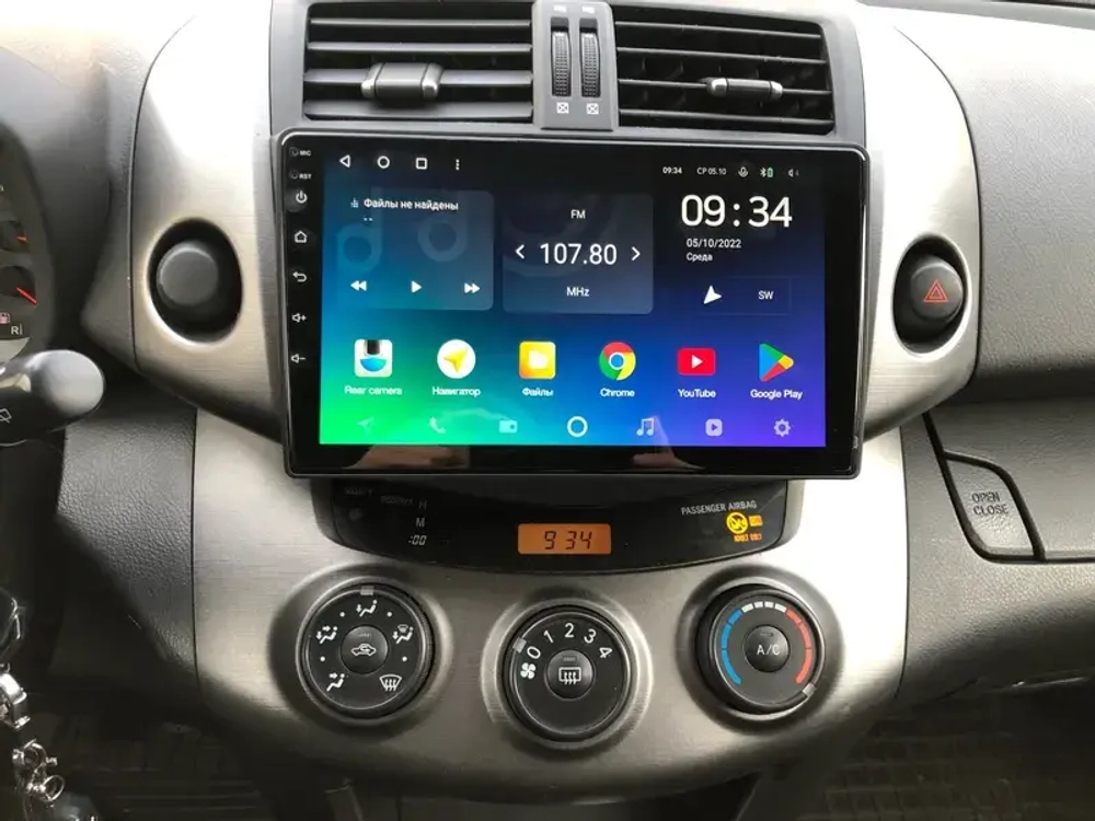 Магнитола для Toyota RAV4 30 2005-2012, Vanguard - Roximo RI-1140 Android 12, ТОП процессор, 8/128Гб, SIM-слот