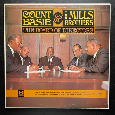 Count Basie & The Mills Brothers ‎– The Board Of Directors (Англия)